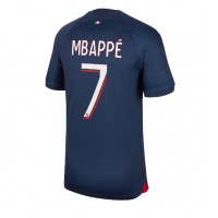 Paris Saint-Germain Kylian Mbappe #7 Fotballklær Hjemmedrakt 2023-24 Kortermet